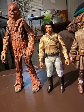 Star Wars Figurine Collection Hasbro Obi-Wan Chewbacca 3 Figures
